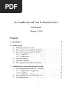 Linux For Bioinformatics (2012), Paul Stothard