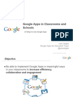 32 Ways To Use Google Apps in The Classroom