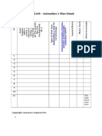 Com1145 Animation 1 Plan Sheet