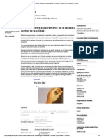 Diferencias Entre Aseguramiento de La Calidad y Control de La Calidad I - Jummp PDF