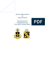 ALD/PES Officers 2011-2014