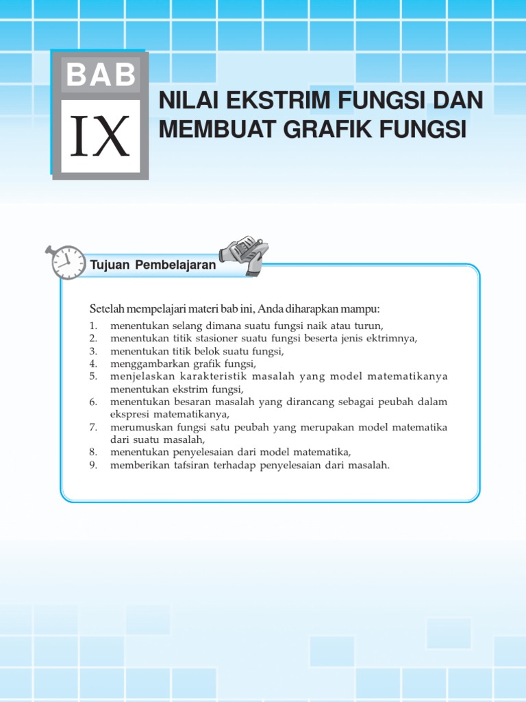 Rumus dan Cara Mencari Nilai Ekstrim | PDF