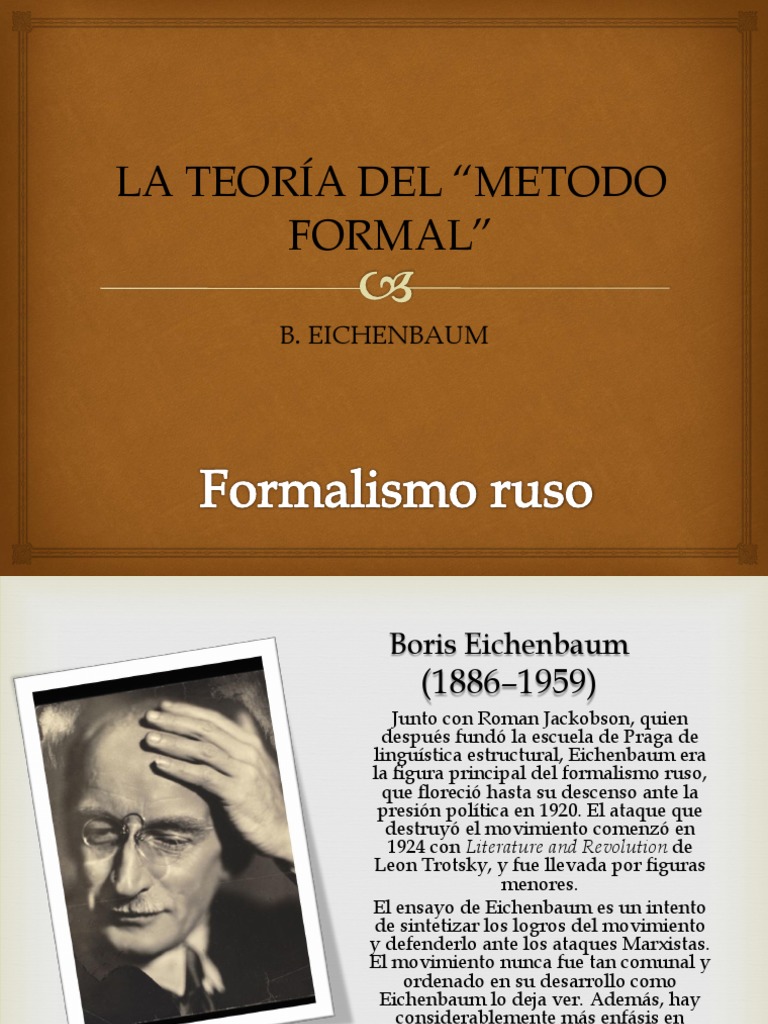 Formalismo Ruso | PDF | Science | Poesía