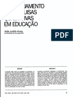 O Planejamento de Pesquisas Qualitativas Em Educação