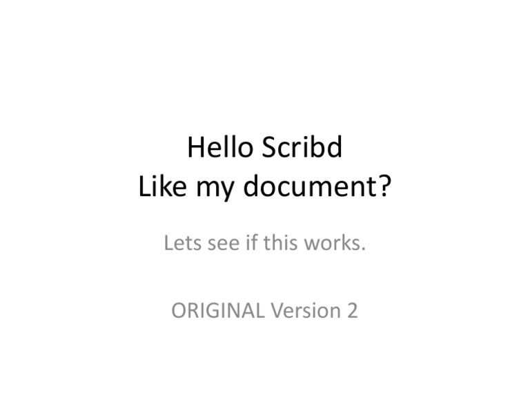 Scribd 2 | PDF