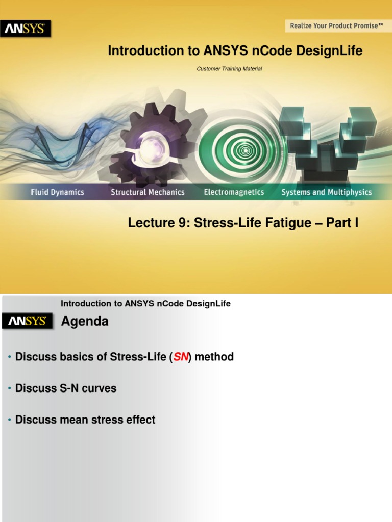 Intro To ANSYS NCode DL 14 5 L09 Stress Life Pt1 | PDF | Fatigue ...