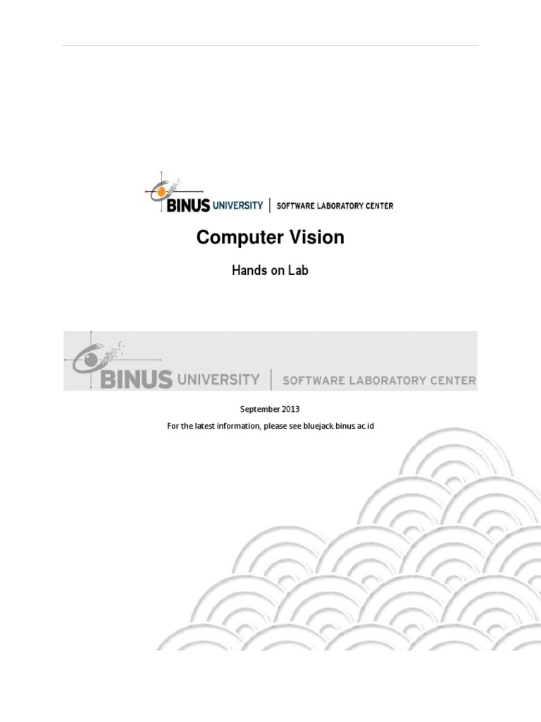 HOL Computer Vision | PDF