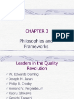 Leaders in the Quality Revolution: Deming, Juran, Crosby and more