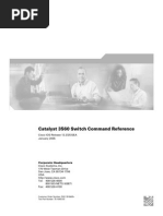 Catalyst 3560 Switch Command Reference