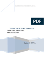 Laporan Resmi Workshop Elektronika (1203121028) Putri Sakina