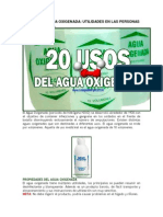 20 Usos Del Agua Oxigenada