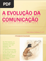 Evolução da comunicação - Ema
