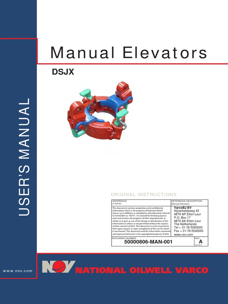 Manual Elevators PDF Elevator Casing (Borehole)