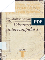 Discursos Interrumpidos I - Walter Benjamin