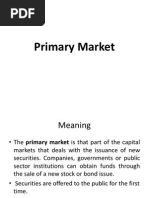 Primary Market