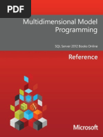 Multidimensional Model Programming