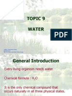 Topic 9 Water: CHEM115 Environmental Chemistry Background Source