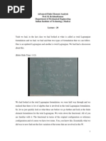 Advanced Finite Element Analysis Prof. R. Krishnakumar Department of Mechanical Engineering Indian Institute of Technology, Madras