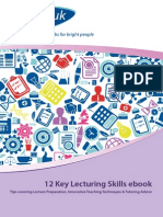 12 Key Lecturing Skills Ebook