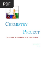 Chemistry Investigatory Project