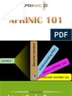 AFRINIC 101