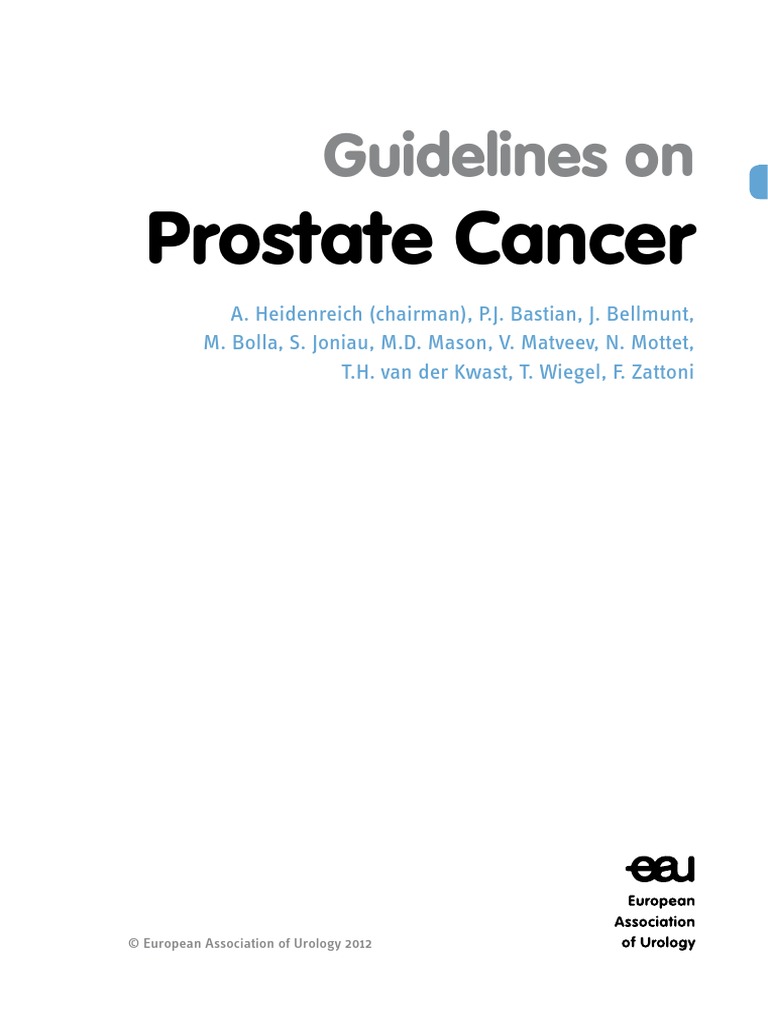 Guidelines On Prostate Cancer EAU 2012 | PDF | Prostate Specific ...