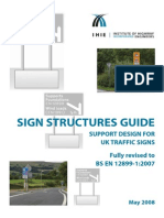 Design Guide For Sign Structures - BS en 12899-1-2007