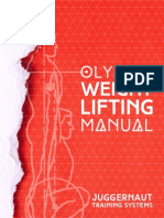 The Juggernaut Method Olympic Weightlifting Manual