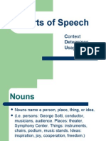 Parts of Speech 8th