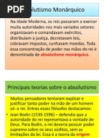 Absolutismo Monárquico