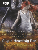 City of Heavenly Fire Sample Chapter