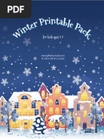 Winter Printable Pack 2013