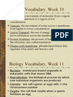 Biology Vocabulary Quarter 2