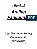 Lecture Notebook: Araling Panlipunan