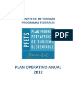 Plan Operativo 2012 PFETS