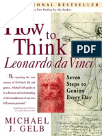 How To Think Like Leonarda Da Vinci
