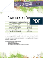 Marketing Proposal - Advertisment Packages