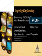 Simulating EMCEMI Effects for High-Power Inverter Systems