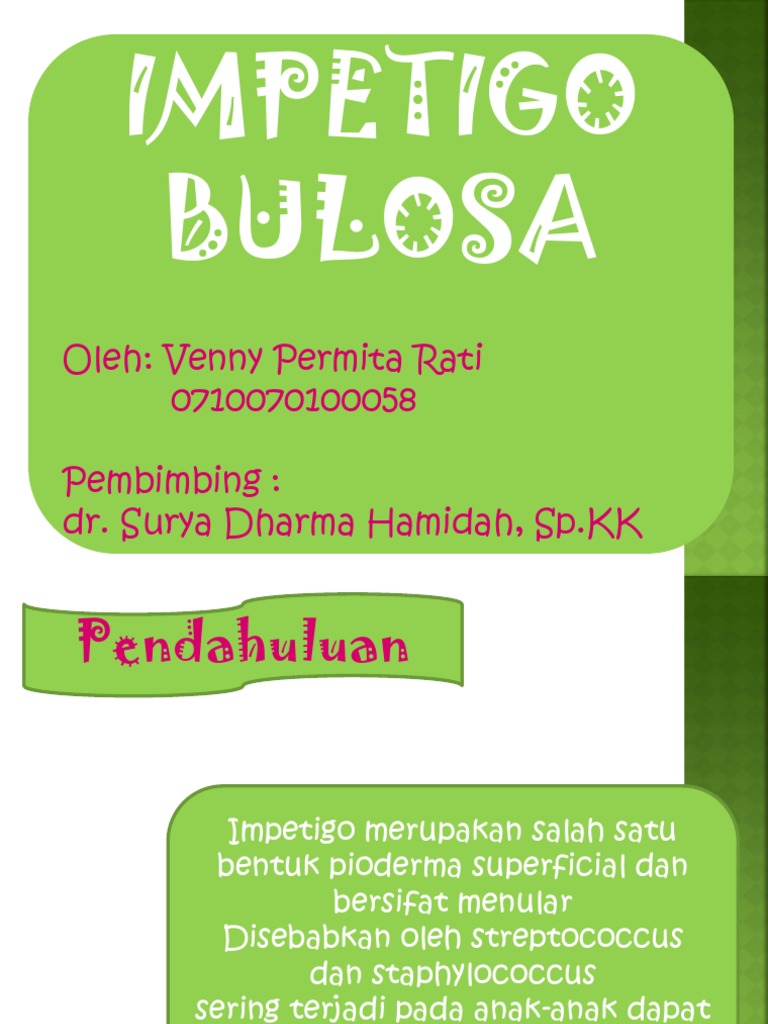 PPT Impetigo Bulosa