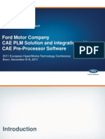 CAE PLM Solution and Integration With CAE