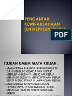 Pengantar KEWIRAUSAHAAN - Politeknik Aceh - IT 3A
