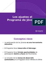 Ajustes A Programa de Jovenes