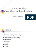 Digital Watermarking: Algorithms and Applications: Park, Jungjin