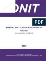 ECV5134 - Manual de Custos Rodoviários 2003
