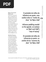 Escândalo Tráfico Influênica Veja IstoÉ