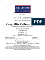 Lunch For Mike Coffman