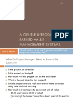 A Gentle Introduction To Earned Value Management Systems