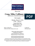 Lunch For Mike Coffman