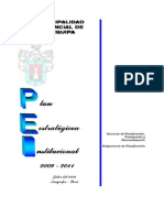 PlanEstratégicoInstit.AQP2009-2011