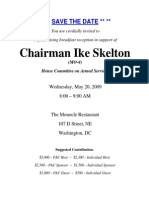 Breakfast Reception For Ike Skelton